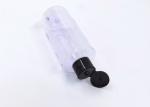 Clear Purple Miniature Plastic Shampoo Bottle 15ml 30ml With Fold Cap