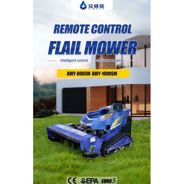 Multi-purpose Flail Mower for Thick Grass and Weed Removal, High Working Efficiency, Smooth Cutting Effect