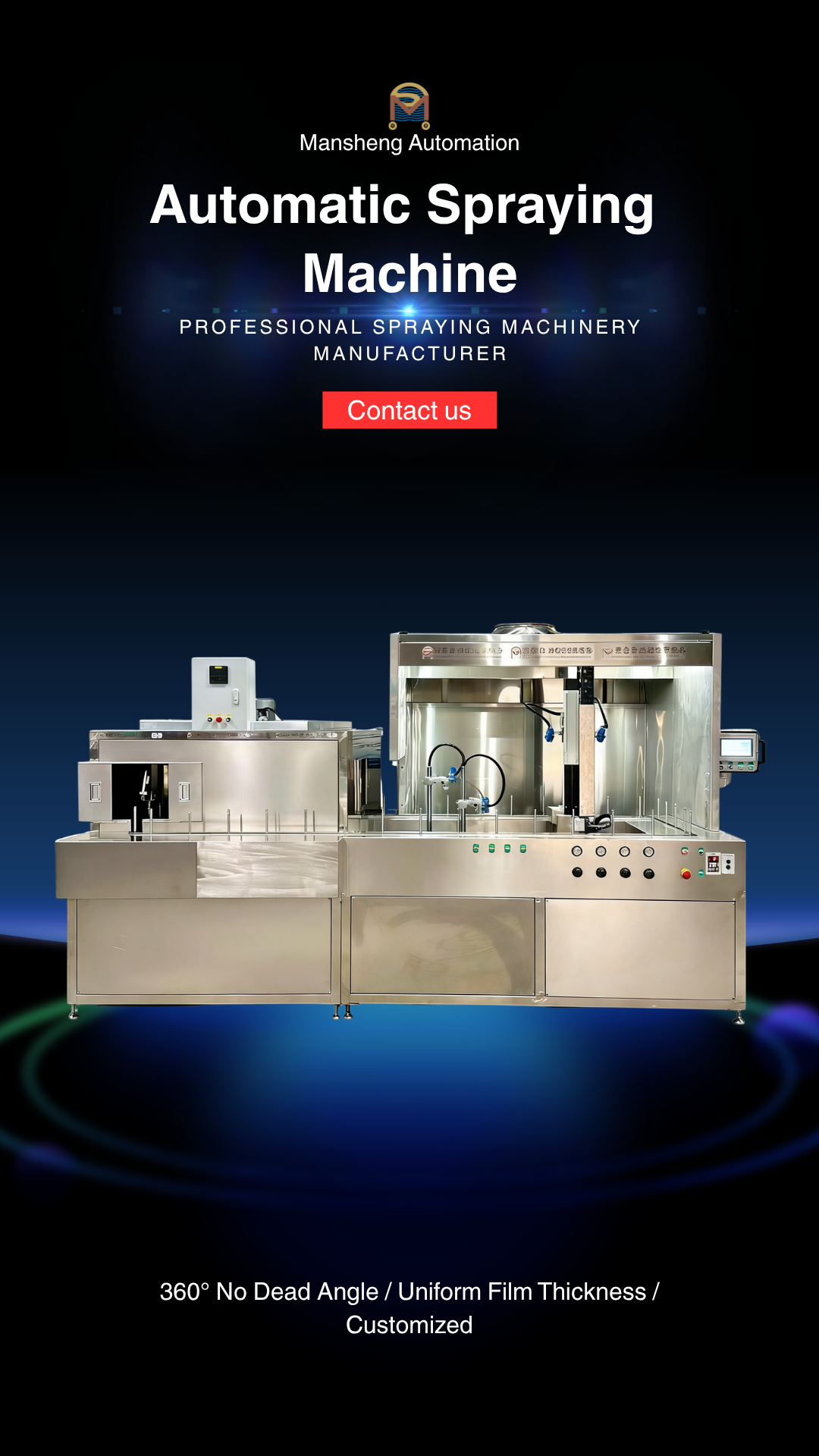 Automatic Spray Painting Machine, Coating Equipment for Plastic Hair Dryer Shell Spraying