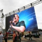 50HZ 60HZ Large LED Video Wall Panels Multifunctional 250x250mm