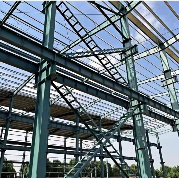 GB Standards Modular Steel Building Steel Warehouse Structures Engineered for Maximum Load Capacity and Space Management