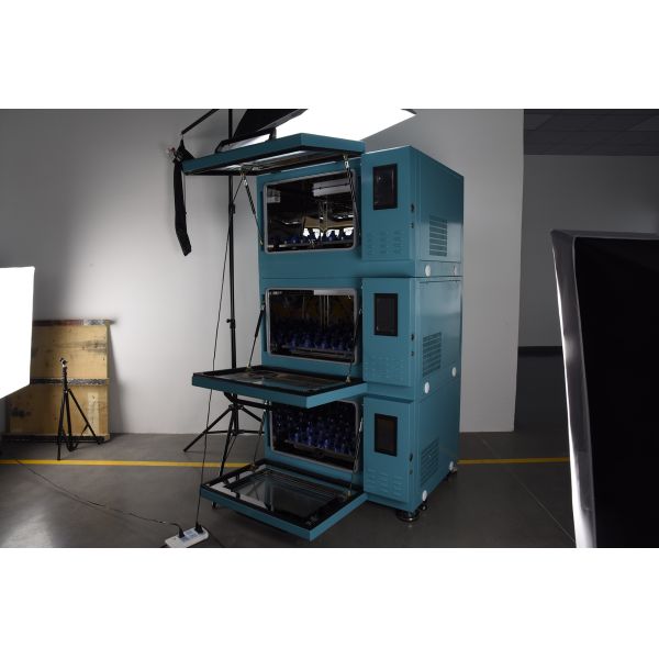 Three-tier Stackable Uniform Light Stackable Illuminated Incubator Shaker