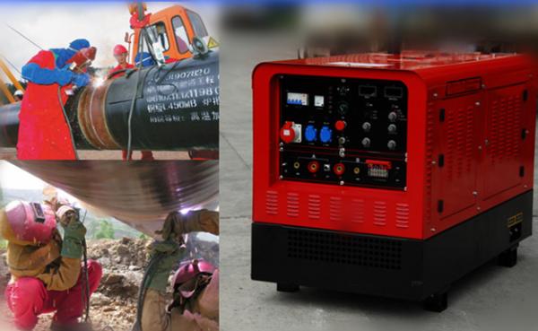 Weldman ARC 350A To 500Amps Welder Genset Diesel Generator Set TIG MMA Welding