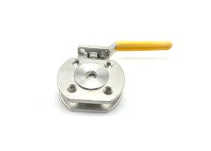 China Duplex Stainless Steel Flanged Ball Valves , High Pressure Wafer Ball Valve wholesale