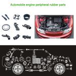 Rubber Accessories Automotive Engine Rubber Parts Custom High Quality Rubber