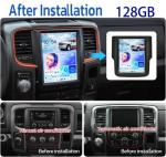 VIKNAV Wireless Car 1500 for Dodge Ram Radio Upgrade 2014 2015 2016 2017 10.4