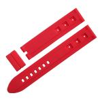 Breathable 18mm Sports Watch Rubber Strap Water Resistant CE Passed