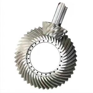 China Hypoid Gear Set Bevel Gear Pinion Shaft High Power And High Torque wholesale