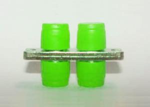 China Green color zinc alloy FC/APC Singlemode Duplex Green alloy Fiber Optic Adapter wholesale