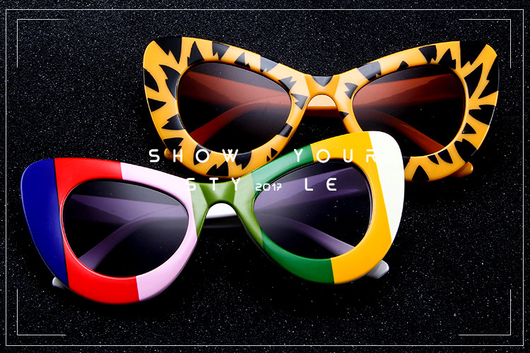 Popular Design 144MM Extra Large Cat Eye Glasses Extra Wide Sunglasses For Big Heads
