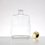 375/500/750/1000ml Customized Luxury Whisky Gin Glass Bottles for Beverage