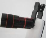 Universal 8X 12XOptical Zoom Telescope Camera Lens Clip Mobile Phone Telescope