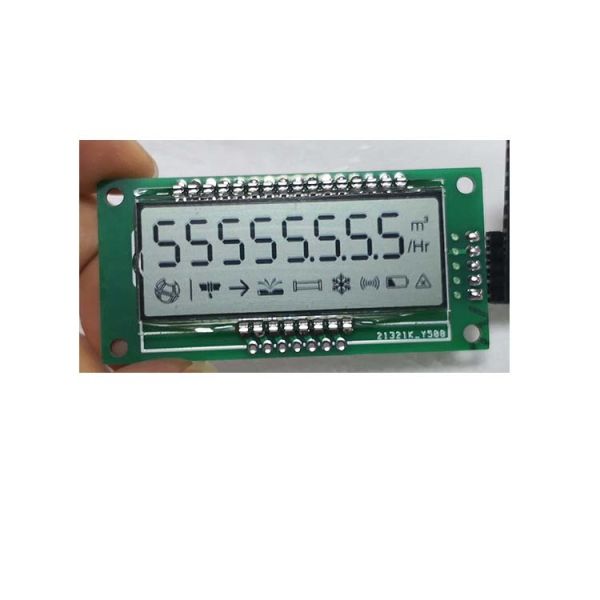 Factory cheap 8 digit tn lcd panel display for water meter