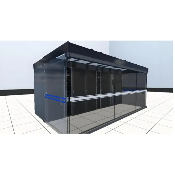 Cold Aisle Containment (CAC) Smart Modular Data Center Facilities Solutions Core Data Centers