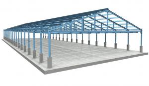 China Light Weight Modular Prefabricated Steel Structure Metal Frame Warehouse Workshop wholesale
