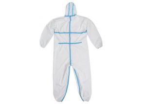 China Isolation Disposable Medical Coveralls With Elastic Waistband And Cuffs wholesale