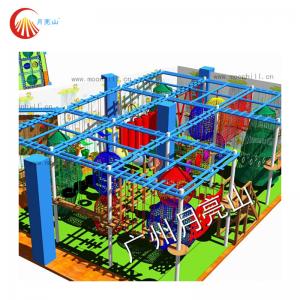 China ISO9001 Adventure Ropes Course Multifunctional Outdoor Obstacle Course on sale