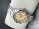 Fashionable Quartz Wrist Watch with Mineral Dial Window for Women