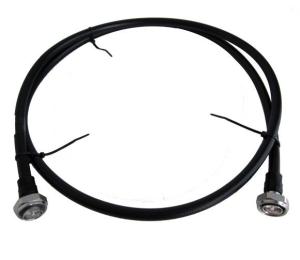 China 2 Meter Jumper RF Feeder Cable 1/2&quot; Superflex With 7/16 Male DIN Connector wholesale
