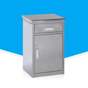 China Lightweight Mobile Hospital Storage Cabinets Durable Patient Bedside Table wholesale